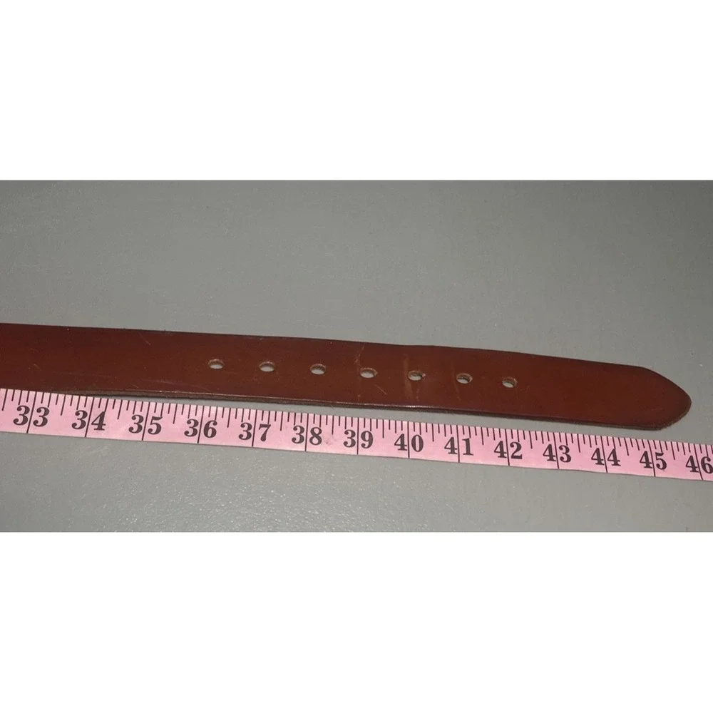 Men's‎ Full Grain Leather Thick Belt Size 40